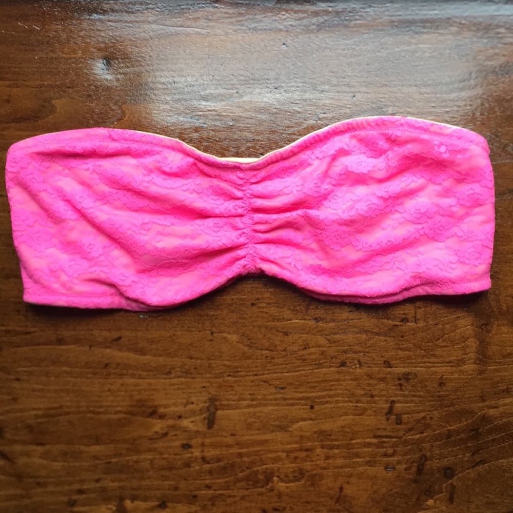 PINK Lace Bandeau